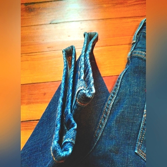 Levi's 545 skinny jean floral design piping interior - 12 - Picture 4 of 6